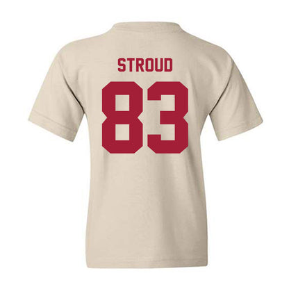 Indiana - NCAA Football : Hunter Stroud - Undefeated Youth T-Shirt-1