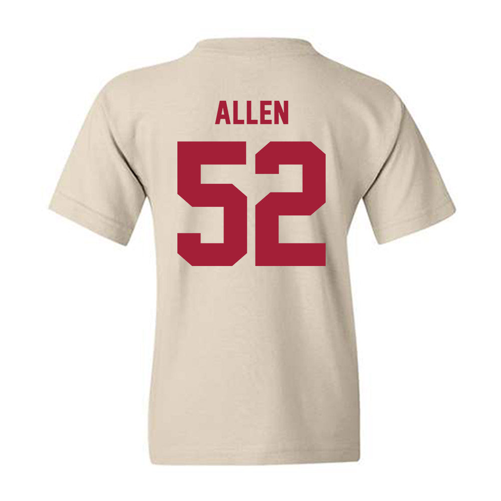 Indiana - NCAA Football : Clayton Allen - Undefeated Youth T-Shirt-1