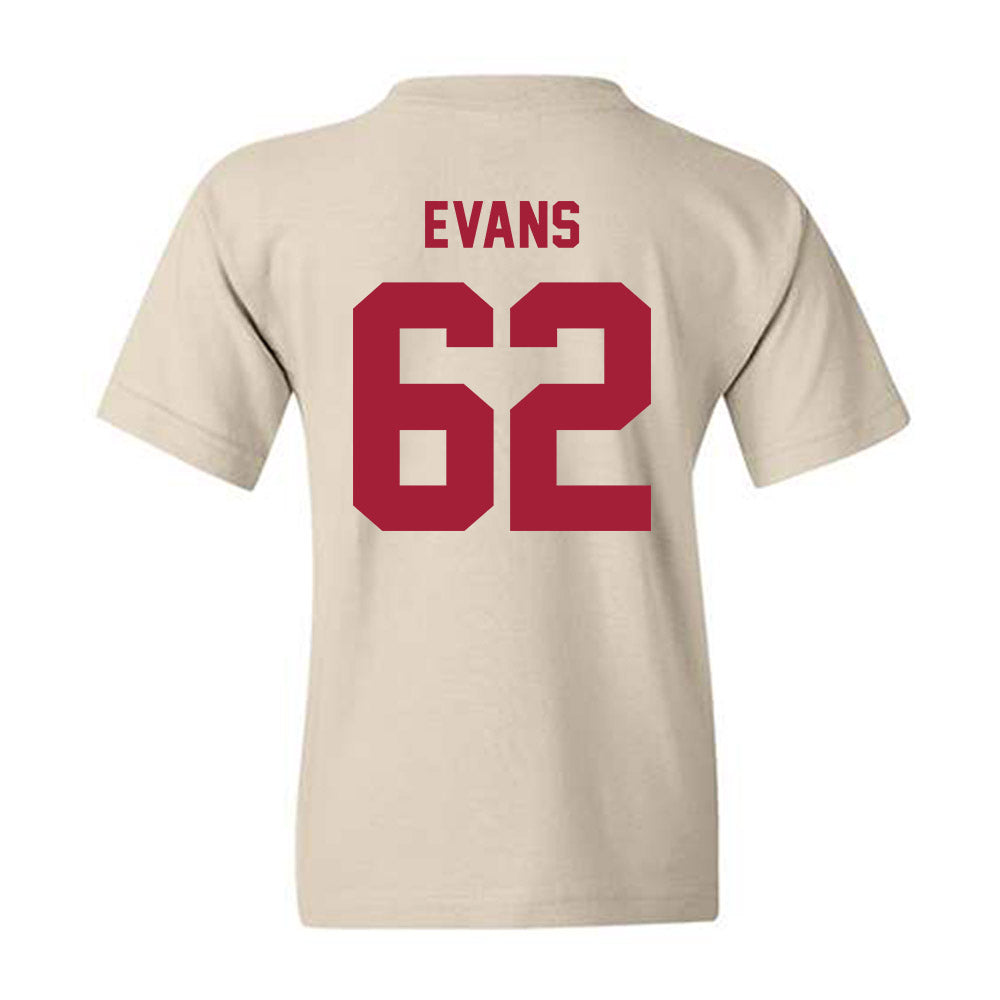 Indiana - NCAA Football : Drew Evans - Undefeated Youth T-Shirt-1