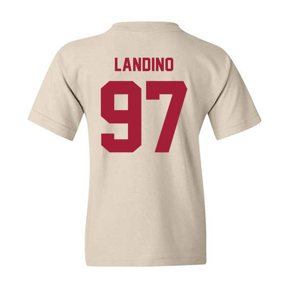 Indiana - NCAA Football : Mario Landino - Undefeated Youth T-Shirt-1
