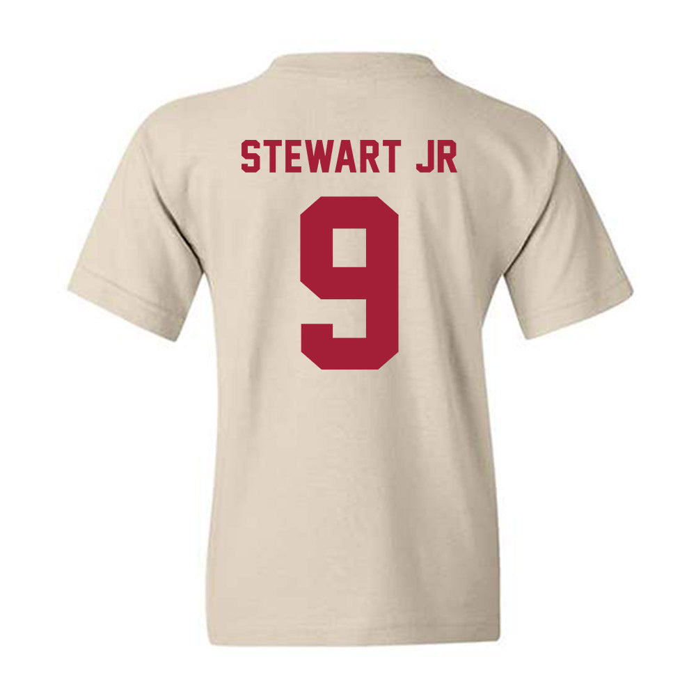 Indiana - NCAA Football : Seaonta Stewart Jr - Undefeated Youth T-Shirt-1