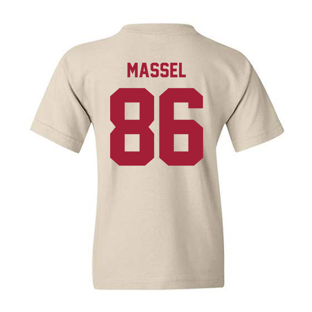 Indiana - NCAA Football : Bruno Massel - Undefeated Youth T-Shirt-1