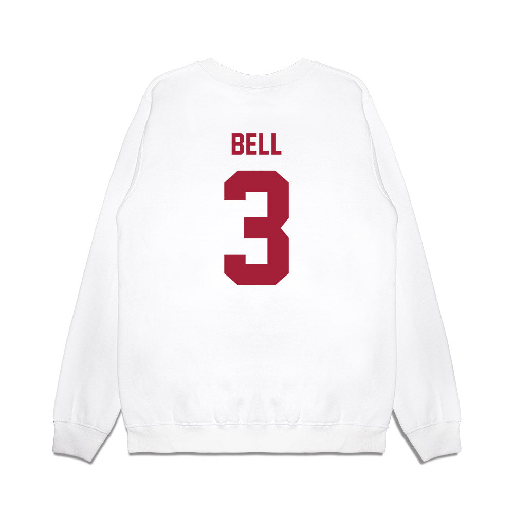 Indiana - NCAA Football : Jaylen Bell - Undefeated Premium Crewneck Sweatshirt-1
