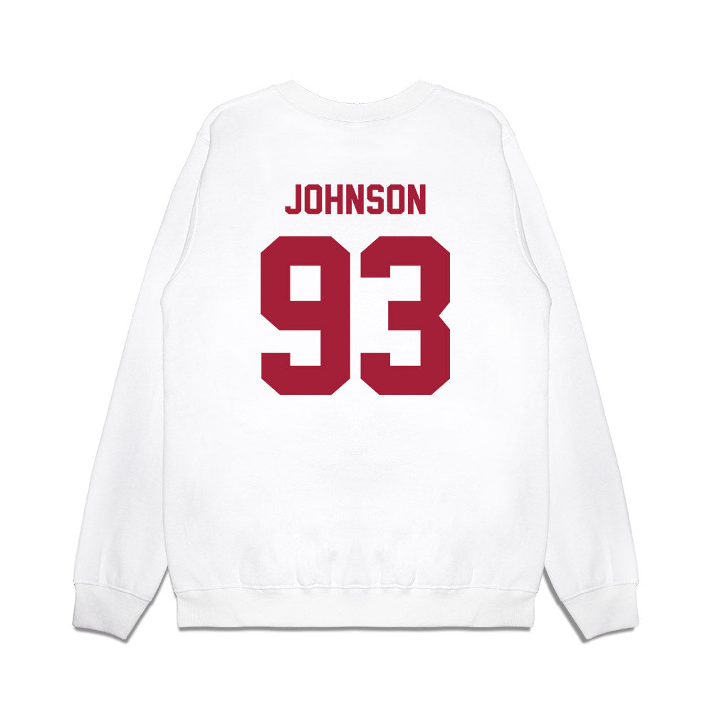Indiana - NCAA Football : Ronelle Johnson - Undefeated Premium Crewneck Sweatshirt-1