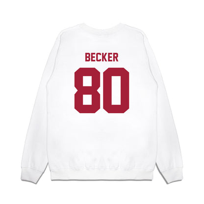 Indiana - NCAA Football : Charlie Becker - Undefeated Premium Crewneck Sweatshirt-1