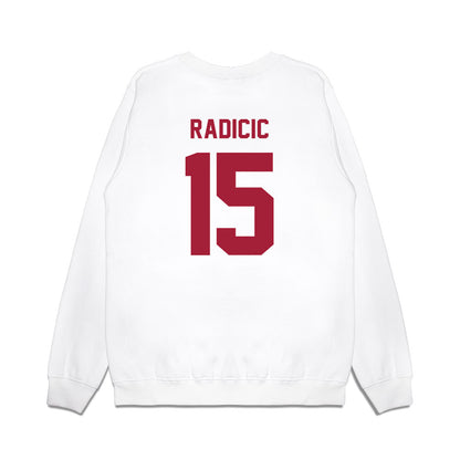 Indiana - NCAA Football : Nicolas Radicic - Undefeated Premium Crewneck Sweatshirt-1