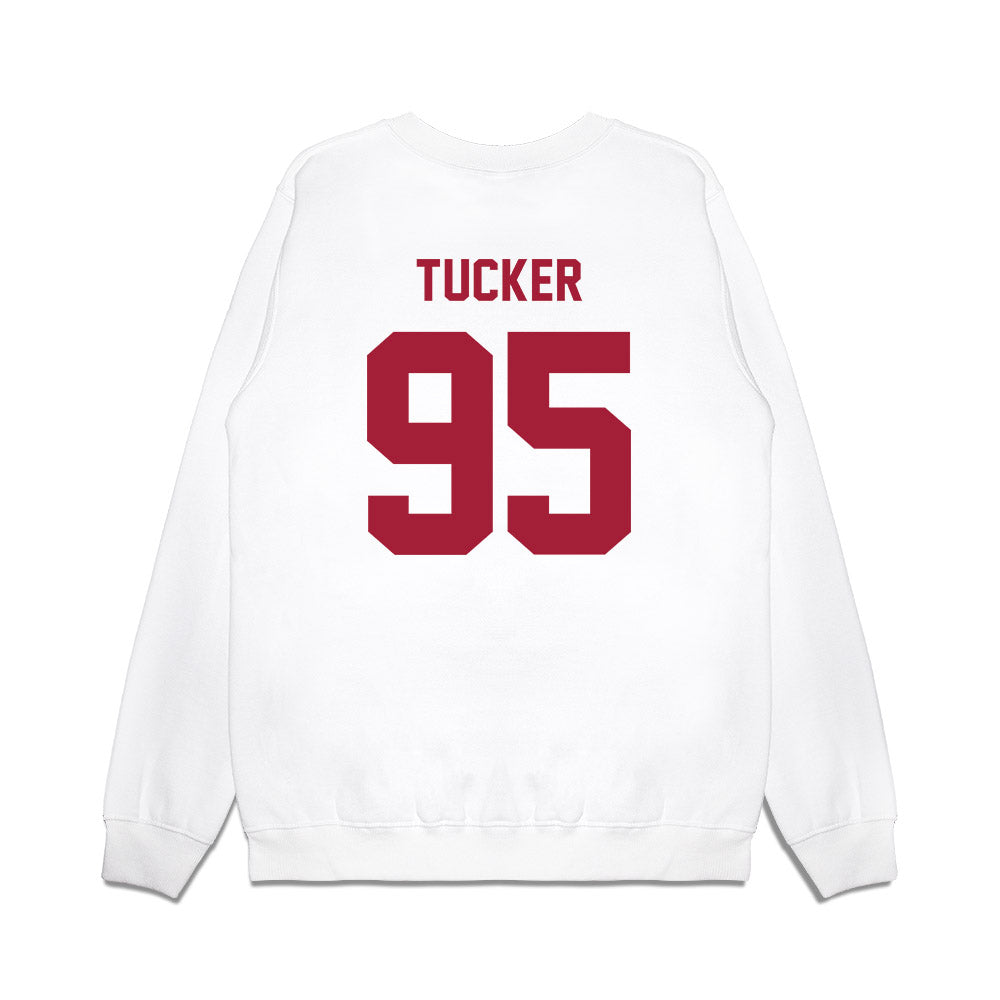 Indiana - NCAA Football : Tyrique Tucker - Undefeated Premium Crewneck Sweatshirt-1