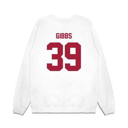Indiana - NCAA Football : Trevor Gibbs - Undefeated Premium Crewneck Sweatshirt-1