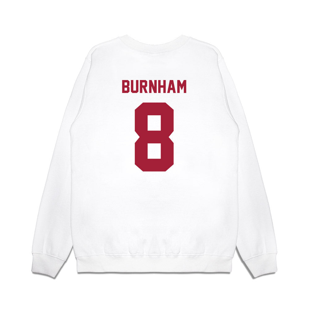 Indiana - NCAA Football : Joshua Burnham - Undefeated Premium Crewneck Sweatshirt-1