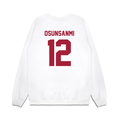 Indiana - NCAA Football : Tobi Osunsanmi - Undefeated Premium Crewneck Sweatshirt-1