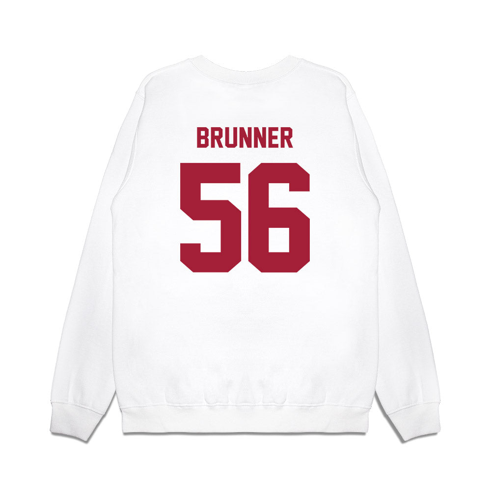 Indiana - NCAA Football : Joe Brunner - Undefeated Premium Crewneck Sweatshirt-1