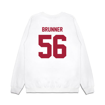 Indiana - NCAA Football : Joe Brunner - Undefeated Premium Crewneck Sweatshirt-1