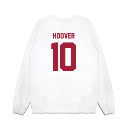 Indiana - NCAA Football : Josh Hoover - Undefeated Premium Crewneck Sweatshirt-1
