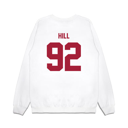 Indiana - NCAA Football : Gabe Hill - Undefeated Premium Crewneck Sweatshirt-1
