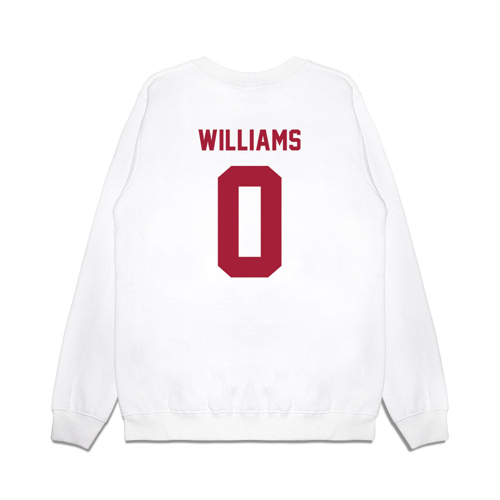 Indiana - NCAA Football : Carson Williams - Undefeated Premium Crewneck Sweatshirt-1