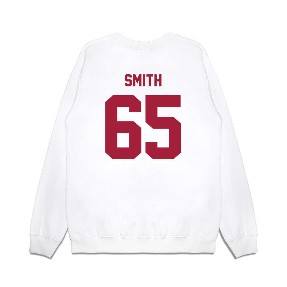 Indiana - NCAA Football : Carter Smith - Undefeated Premium Crewneck Sweatshirt-1