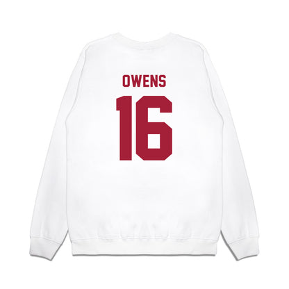 Indiana - NCAA Football : Jamar Owens - Undefeated Premium Crewneck Sweatshirt-1