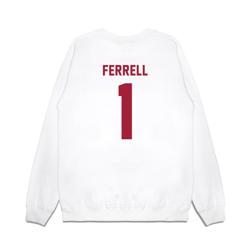 Indiana - NCAA Football : Amare Ferrell - Undefeated Premium Crewneck Sweatshirt-1