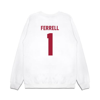 Indiana - NCAA Football : Amare Ferrell - Undefeated Premium Crewneck Sweatshirt-1