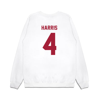 Indiana - NCAA Football : AJ Harris - Undefeated Premium Crewneck Sweatshirt-1