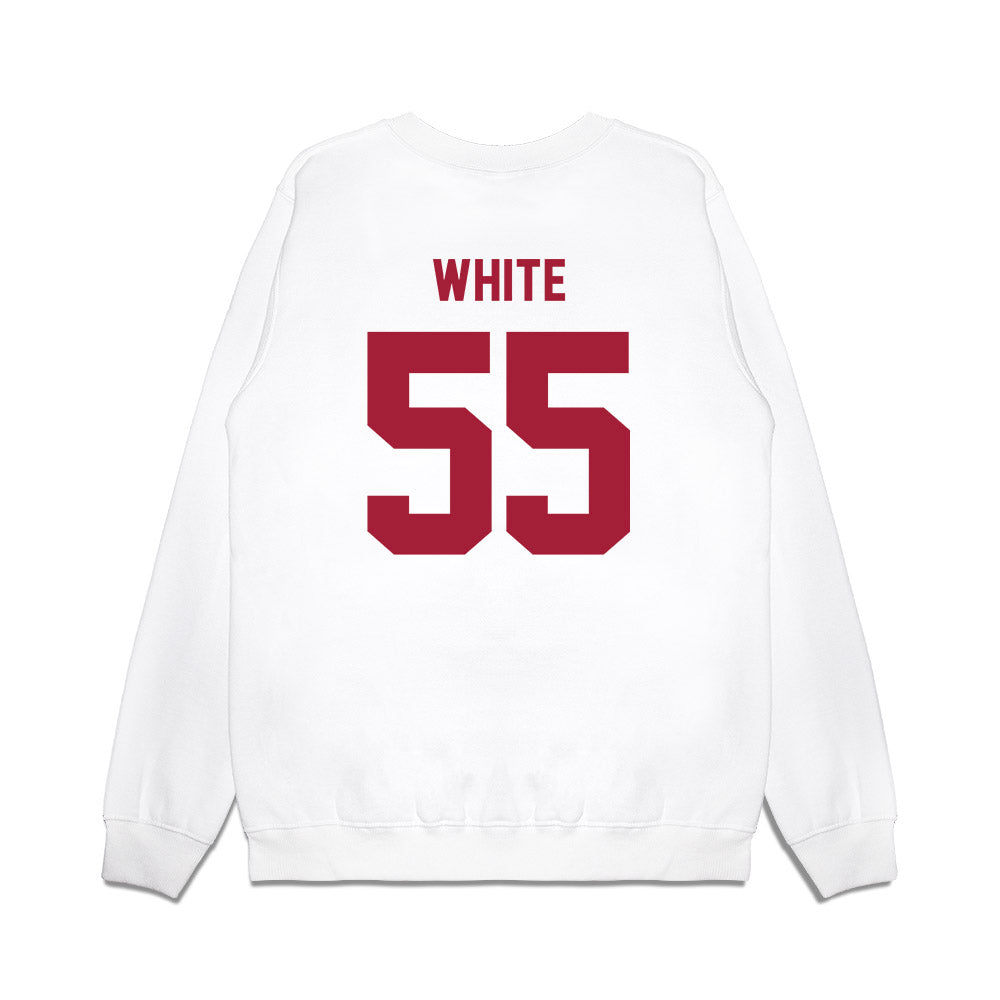 Indiana - NCAA Football : Rodney White - Undefeated Premium Crewneck Sweatshirt-1