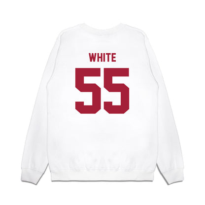 Indiana - NCAA Football : Rodney White - Undefeated Premium Crewneck Sweatshirt-1