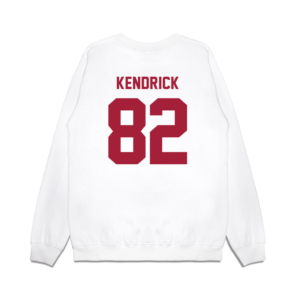 Indiana - NCAA Football : Myles Kendrick - Undefeated Premium Crewneck Sweatshirt-1