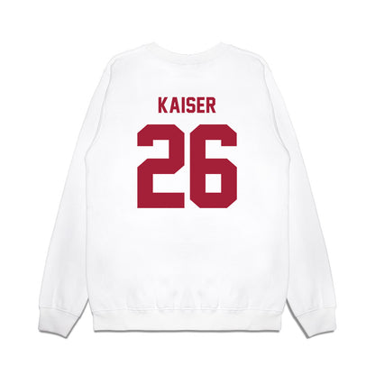 Indiana - NCAA Football : Cade Kaiser - Undefeated Premium Crewneck Sweatshirt-1