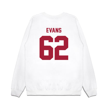 Indiana - NCAA Football : Drew Evans - Undefeated Premium Crewneck Sweatshirt-1
