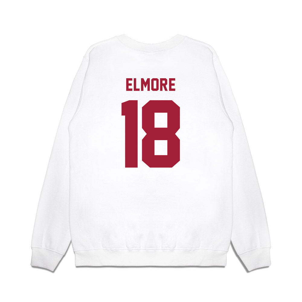 Indiana - NCAA Football : Parker Elmore - Undefeated Premium Crewneck Sweatshirt-1