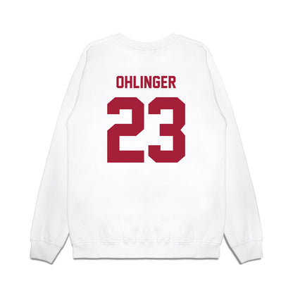 Indiana - NCAA Football : Henry Ohlinger - Undefeated Premium Crewneck Sweatshirt-1