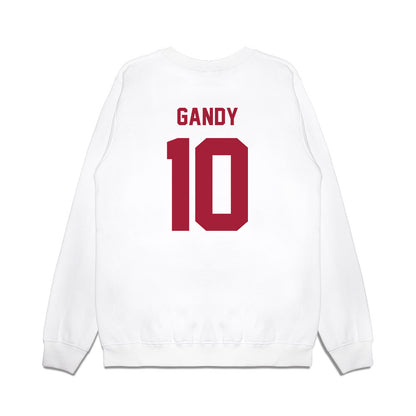 Indiana - NCAA Football : Ryland Gandy - Undefeated Premium Crewneck Sweatshirt-1