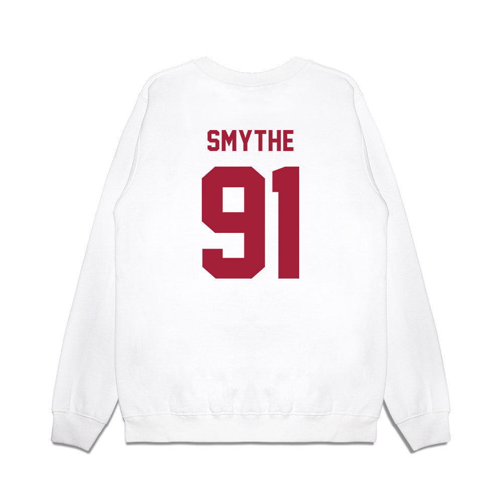 Indiana - NCAA Football : Blake Smythe - Undefeated Premium Crewneck Sweatshirt-1