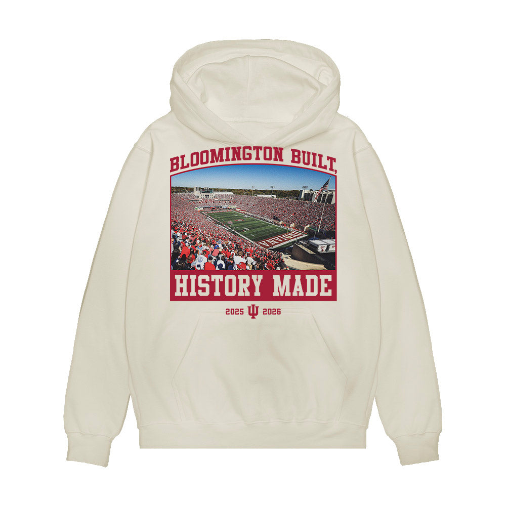 Indiana - NCAA Football : Clay Conner - Undefeated Premium Hooded Sweatshirt-0