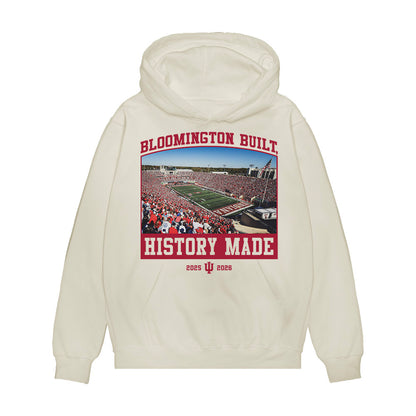 Indiana - NCAA Football : Jacob Bell - Undefeated Premium Hooded Sweatshirt-0