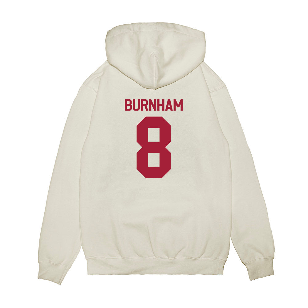 Indiana - NCAA Football : Joshua Burnham - Flipping Champs Premium Hooded Sweatshirt-1