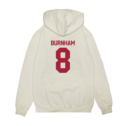 Indiana - NCAA Football : Joshua Burnham - Flipping Champs Premium Hooded Sweatshirt-1