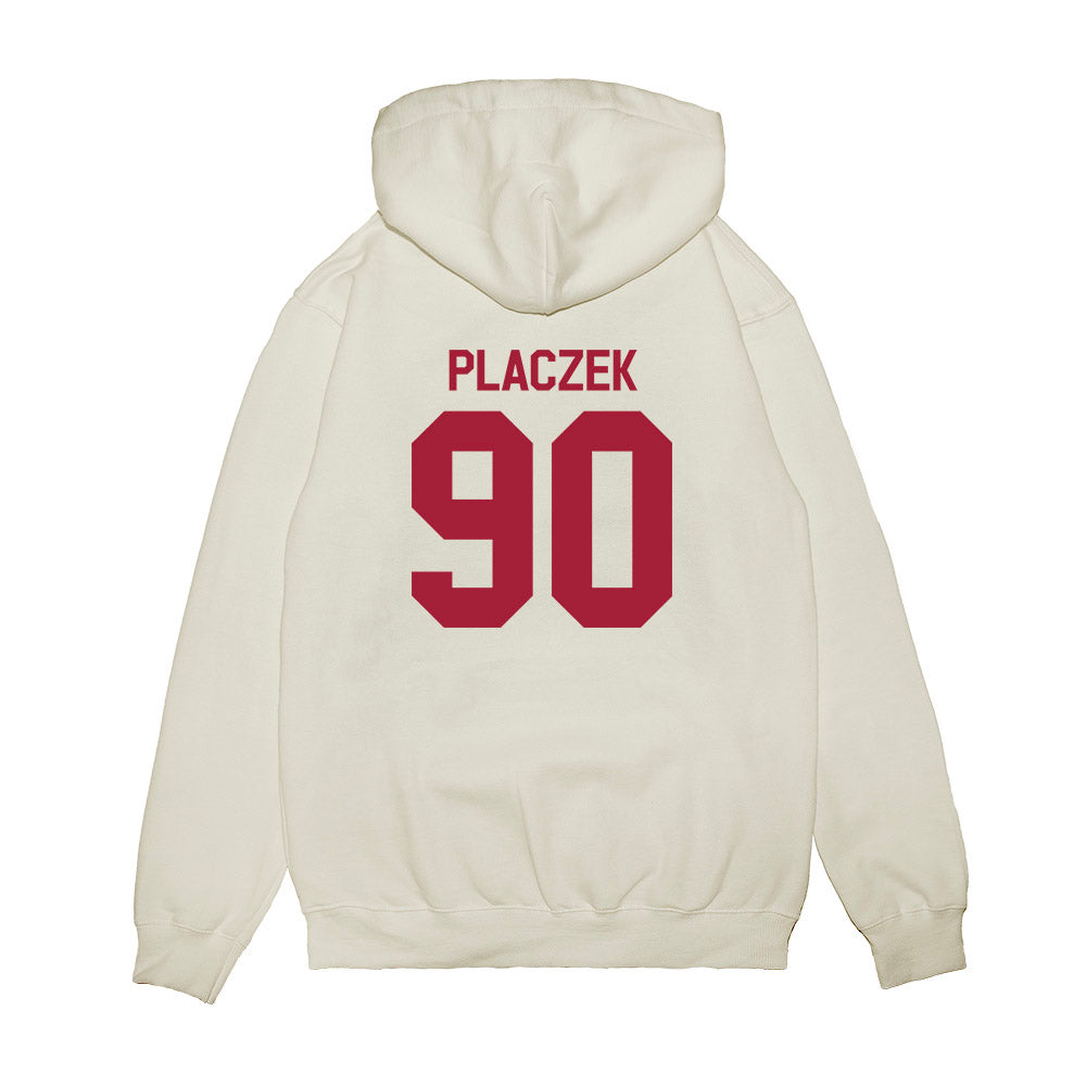 Indiana - NCAA Football : Josh Placzek - Flipping Champs Premium Hooded Sweatshirt-1