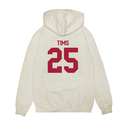 Indiana - NCAA Football : Dmontae Tims - Flipping Champs Premium Hooded Sweatshirt-1