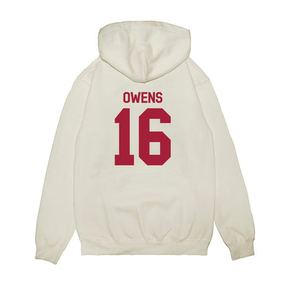 Indiana - NCAA Football : Jamar Owens - Flipping Champs Premium Hooded Sweatshirt-1