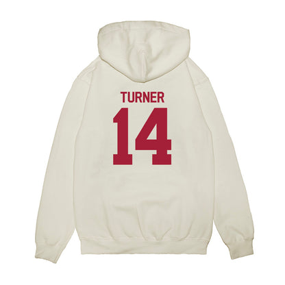 Indiana - NCAA Football : Kaiden Turner - Flipping Champs Premium Hooded Sweatshirt-1