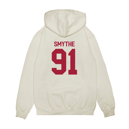 Indiana - NCAA Football : Blake Smythe - Flipping Champs Premium Hooded Sweatshirt-1