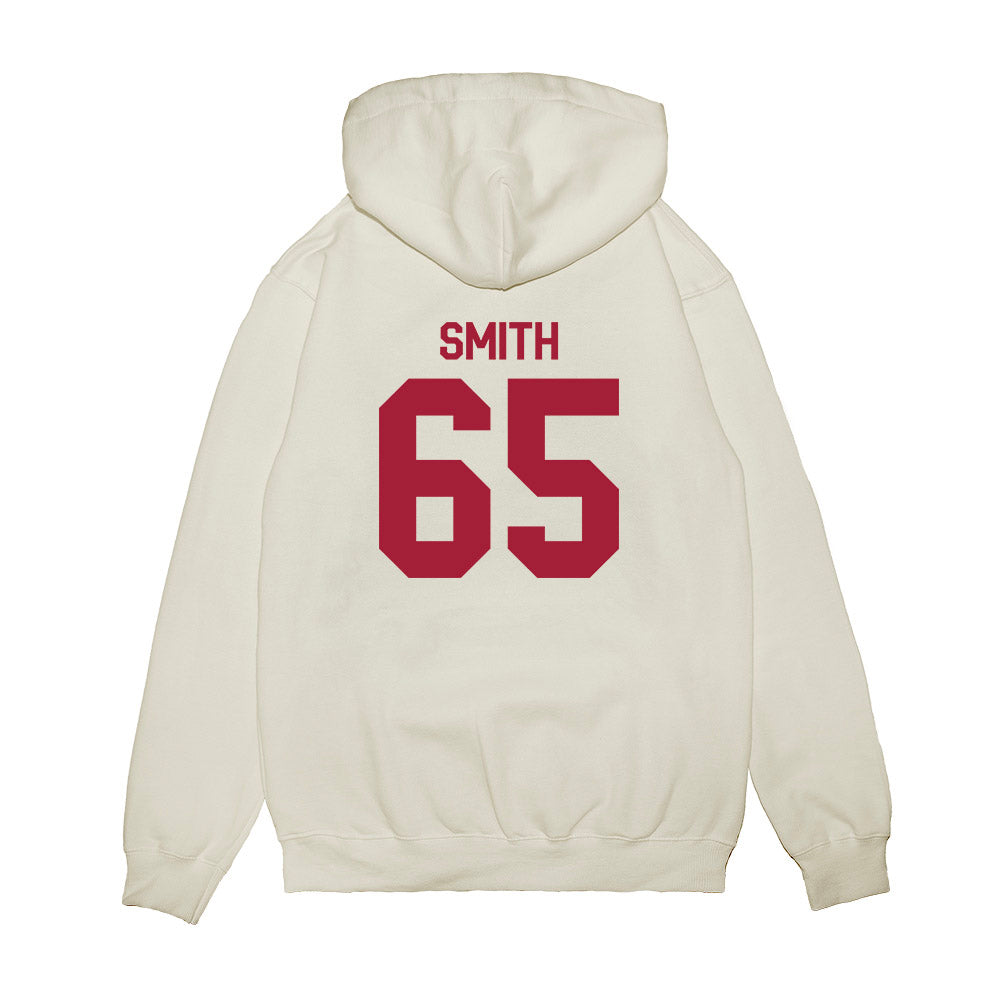 Indiana - NCAA Football : Carter Smith - Flipping Champs Premium Hooded Sweatshirt-1