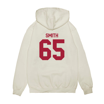 Indiana - NCAA Football : Carter Smith - Flipping Champs Premium Hooded Sweatshirt-1