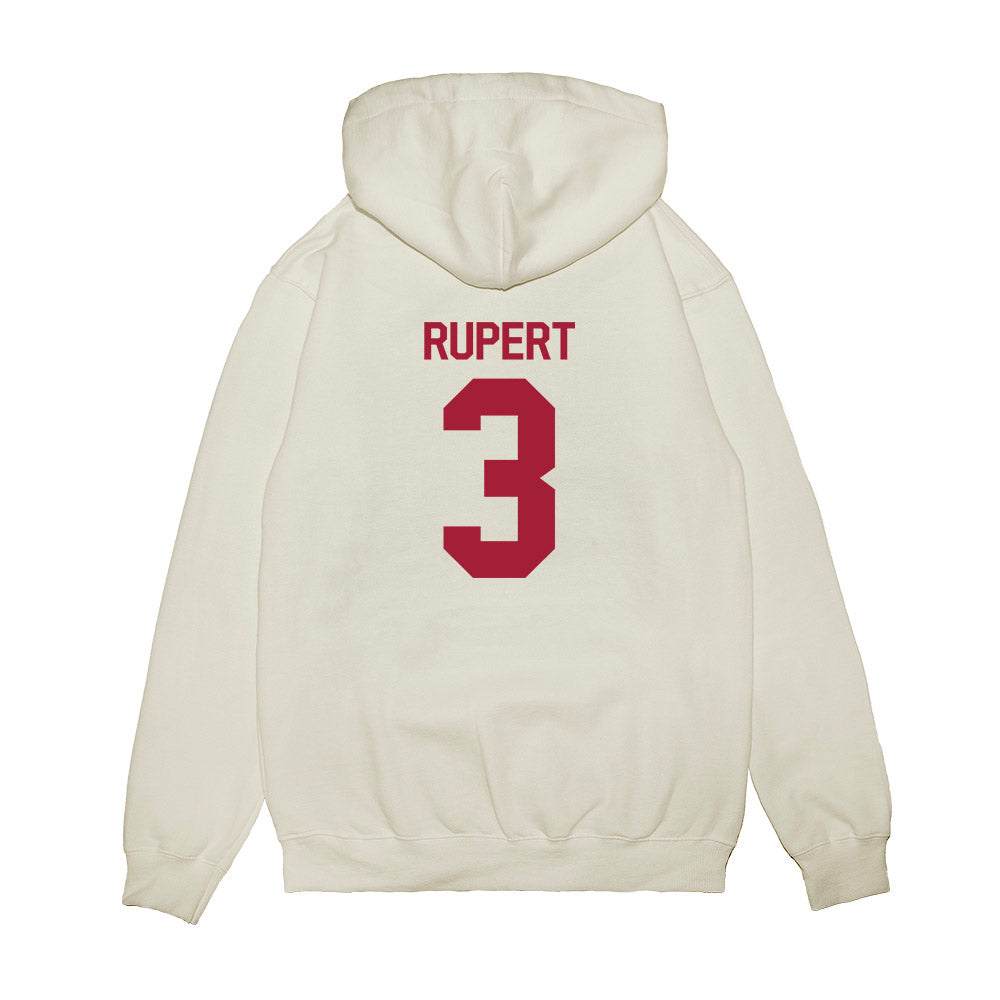 Indiana - NCAA Football : Kortez Rupert - Flipping Champs Premium Hooded Sweatshirt-1