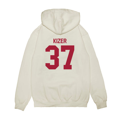 Indiana - NCAA Football : Heath Kizer - Flipping Champs Premium Hooded Sweatshirt-1