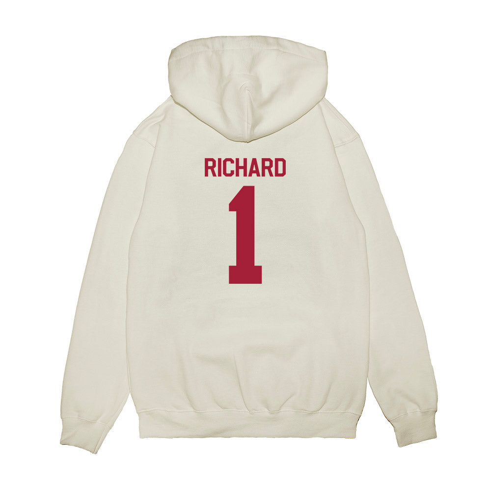 Indiana - NCAA Football : Turbo Richard - Flipping Champs Premium Hooded Sweatshirt-1