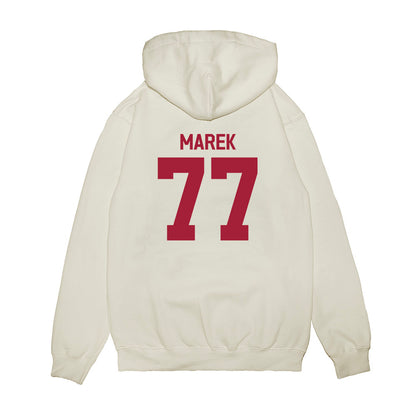 Indiana - NCAA Football : Matt Marek - Flipping Champs Premium Hooded Sweatshirt-1