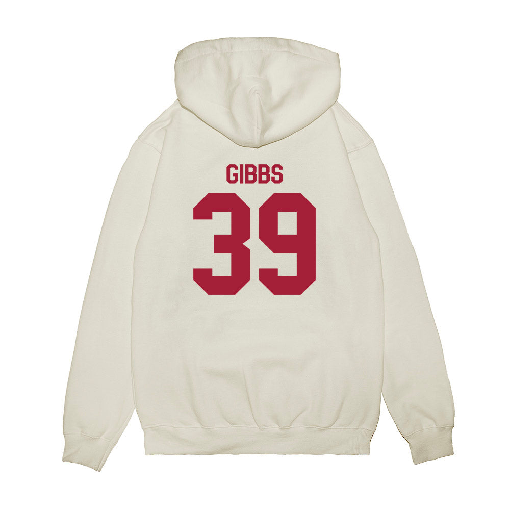 Indiana - NCAA Football : Trevor Gibbs - Flipping Champs Premium Hooded Sweatshirt-1