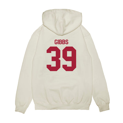 Indiana - NCAA Football : Trevor Gibbs - Flipping Champs Premium Hooded Sweatshirt-1